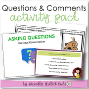Questions and Comments Activity Pack | 10 Fun Resources